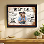 Love for Dad Photo Frame