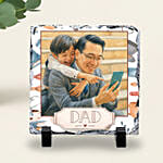 Fathers Day Appreciation Vase and Photo Frame for Dad