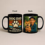 Personalised Fairytale Mug for The Best Dog Dad