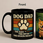 Personalised Fairytale Mug for The Best Dog Dad