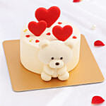 Adorable Teddy Bear Chocolate Cake