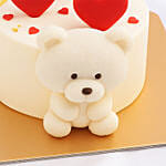 Adorable Teddy Bear Chocolate Cake