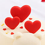 Adorable Teddy Bear Red Velvet Cake