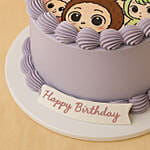 Labubu Collection Birthday Chocolate Cake