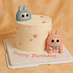 Labubu Exciting Macaron Cake
