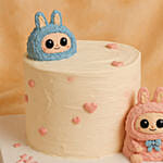 Labubu Exciting Macaron Cake