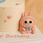 Labubu Exciting Macaron Cake