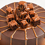 Special Brownie Caramel Cake