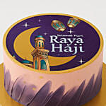 Selamat Hari Ray Haji Wishes Cake