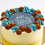 Happy Fathers Day Red Velvet Cake