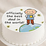 Officially The Best Dad Cake