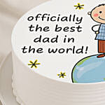 Officially The Best Dad Cake