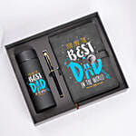 Water Bottle and Diary Bundle for Dad