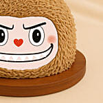 Labubu Zimomo Face Cake