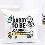 Congrats Daddy To Be Cushion and Mug