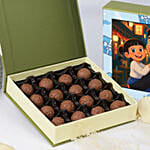 Fairytale Cartoon Style Personalised Fathers Day Chocolates