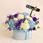 Fathers Day Premium Flowers Box