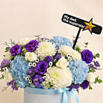 Fathers Day Premium Flowers Box