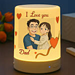 Personalise Your Ghibli I Love You Dad LED Speaker