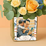 Personalised Fathers Day Appreciation Vase for Dad