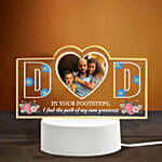 Love You Dad Personalised LED Lamp