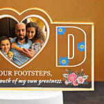 Love You Dad Personalised LED Lamp