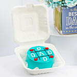 Best Dad Ever Flowers Cake N Mug