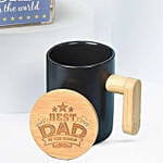 Best Dad Ever Flowers Cake N Mug