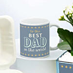 Best Dad Plant Mug N Cake Combo