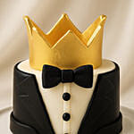 The King of My Life Mini Chocolate Cake