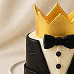 The King of My Life Mini Chocolate Cake
