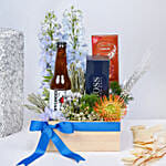 Beer Perfume and Chocolate Hamper For Him