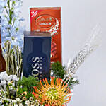 Beer Perfume and Chocolate Hamper For Him