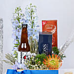 Beer Perfume and Chocolate Hamper For Him