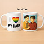 Ghibli Style Set of 2 Love My Dads Mug