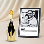 Father Day Phoot Frame and Bottega Bundle Gift