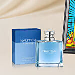 Personalised Ghibli Super Dad Frame & Nautica Perfume