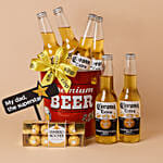 Beer Sweet Delights Hamper for Dad