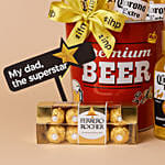 Beer Sweet Delights Hamper for Dad