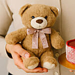 Mousse Cake With Teddy Bear