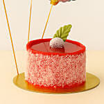 Mousse Cake With Birthday Balloons
