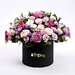 Birthday Flowers Box Arrangement