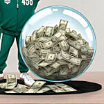 Personalised Caricature Green Tracksuit No.456