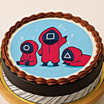 Squid Squad Celebration Cake