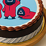 Squid Squad Celebration Cake