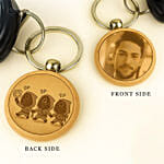 Squid Squad Engraved Key Chain