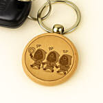 Squid Squad Engraved Key Chain