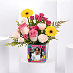 Squid Squad Personalised Flower Vase