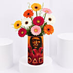 Game Master Gerbera Flower Vase