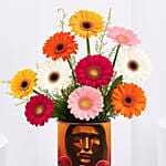 Game Master Gerbera Flower Vase